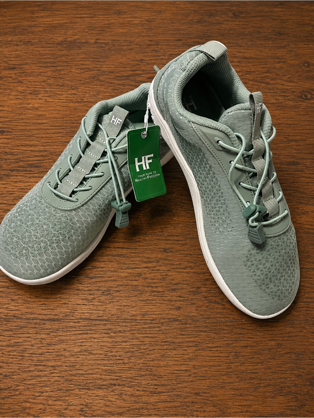 HF Series Cloud Lightweight Slip-On Walking Shoes Sage Green Women’s Size 8.5